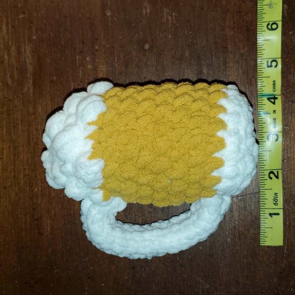 Beer Mug Crochet Buddy - Picture 2 of 4